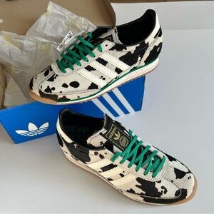 Adidas SL 72 Cow Print Sneakers (JR1639)-Size 7 ✨Hard to Find Size